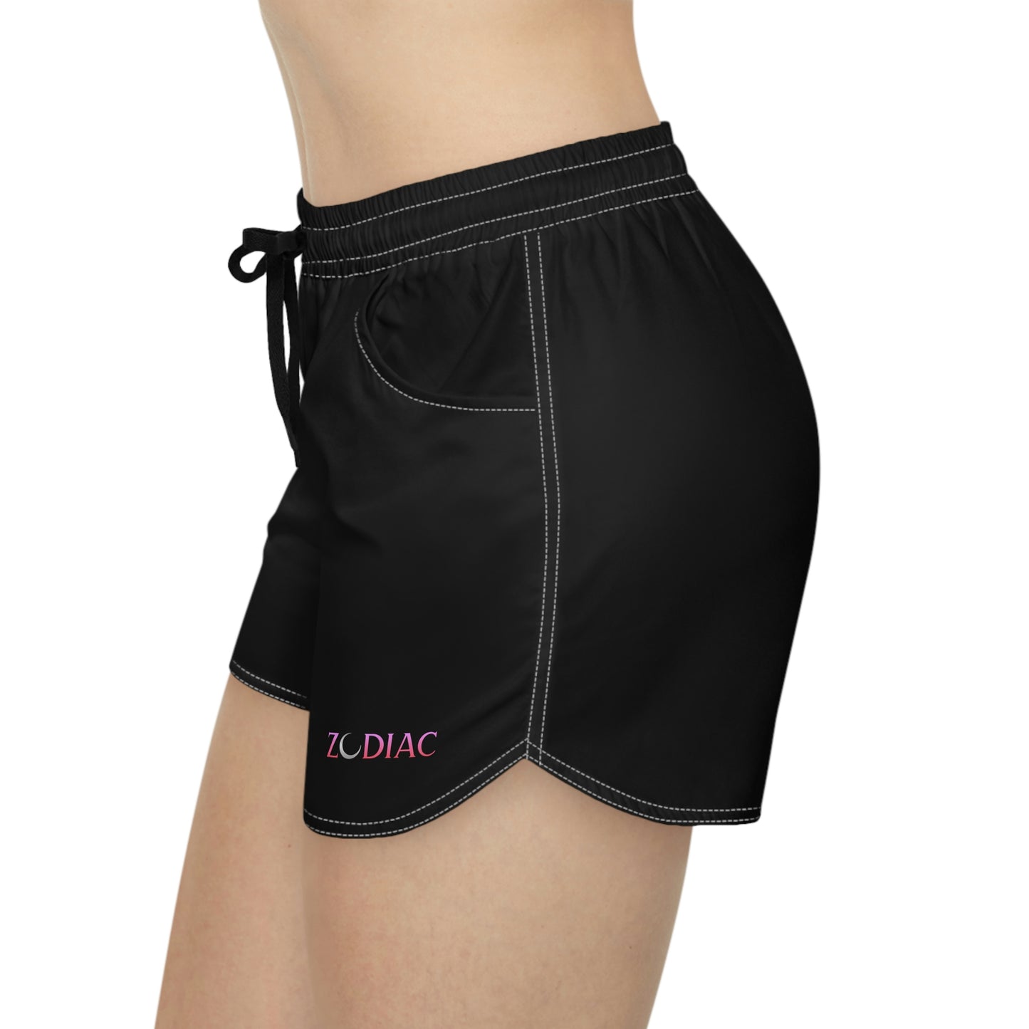 Zodiac Woman Casual shorts (Black)