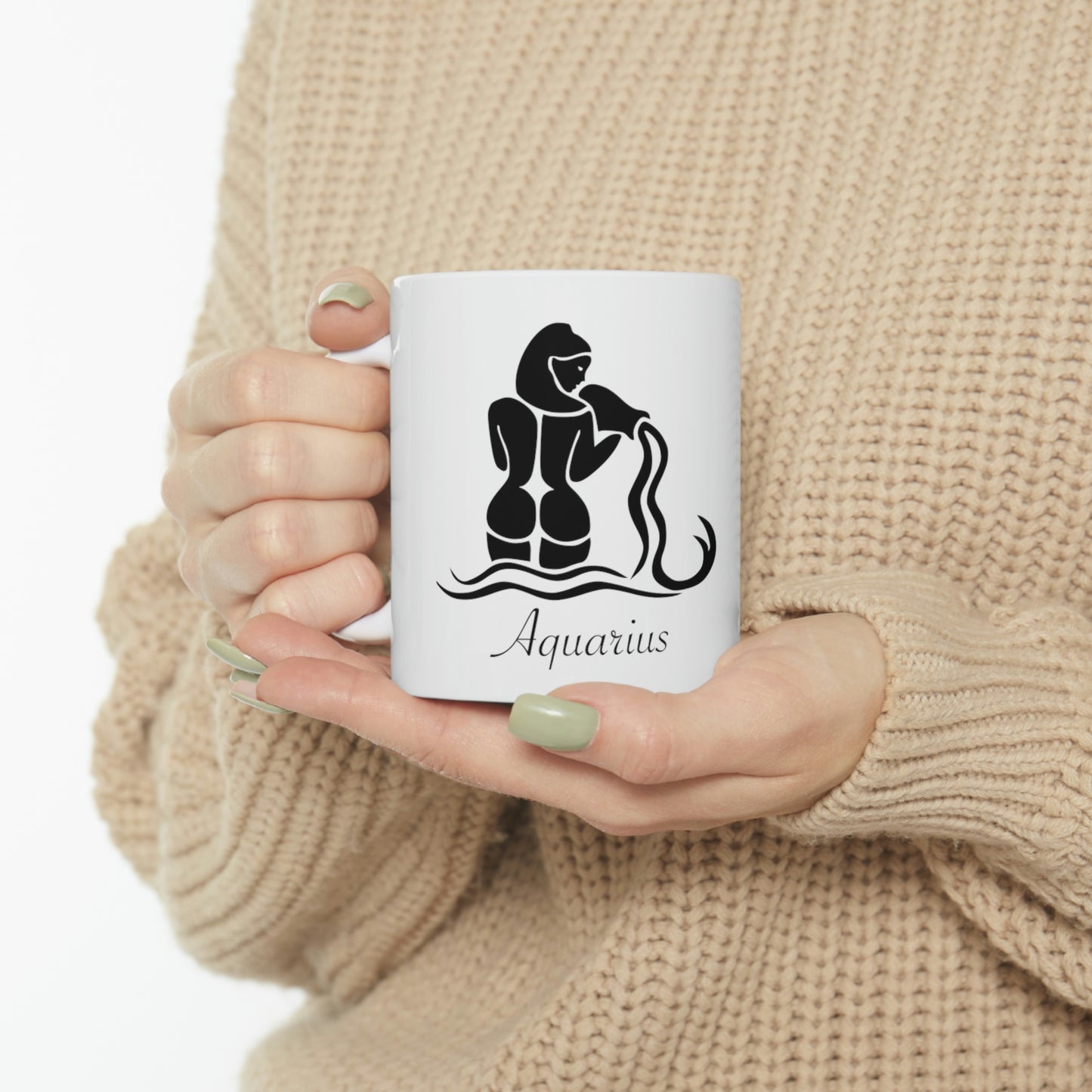 Aquarius Ceramic Mug 11oz