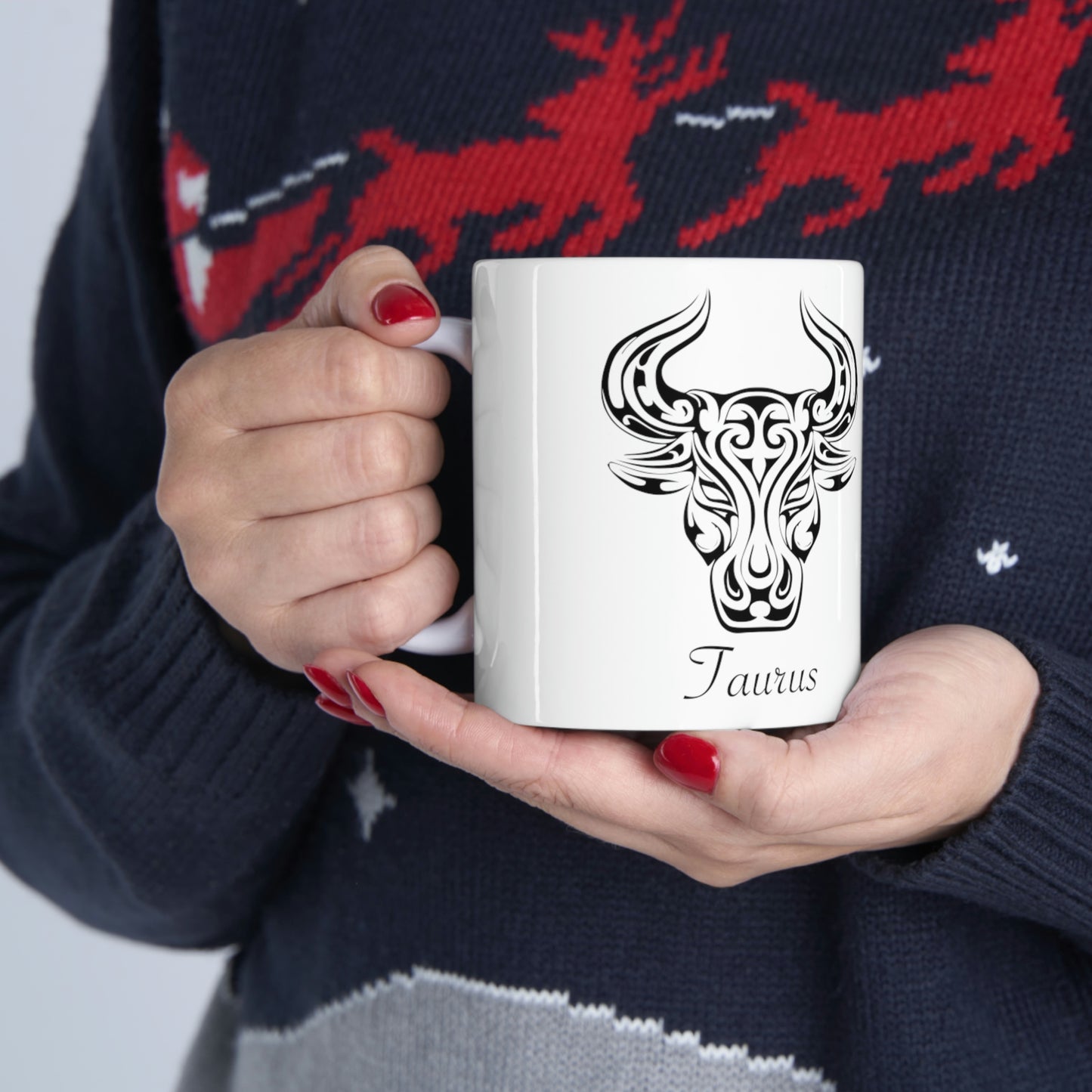 Taurus Ceramic Mug 11oz