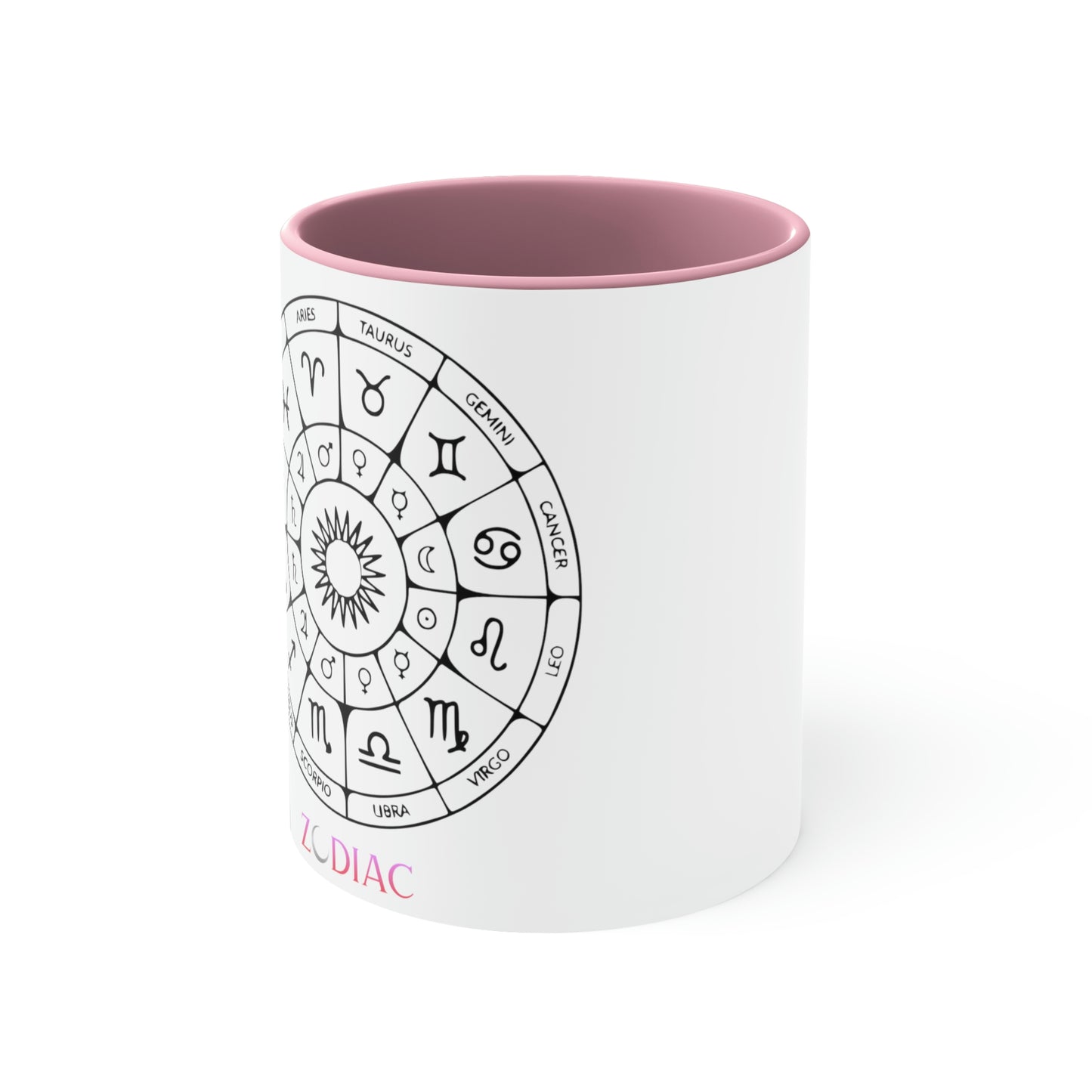 Zodiac Circle Coffee Mug, 11oz