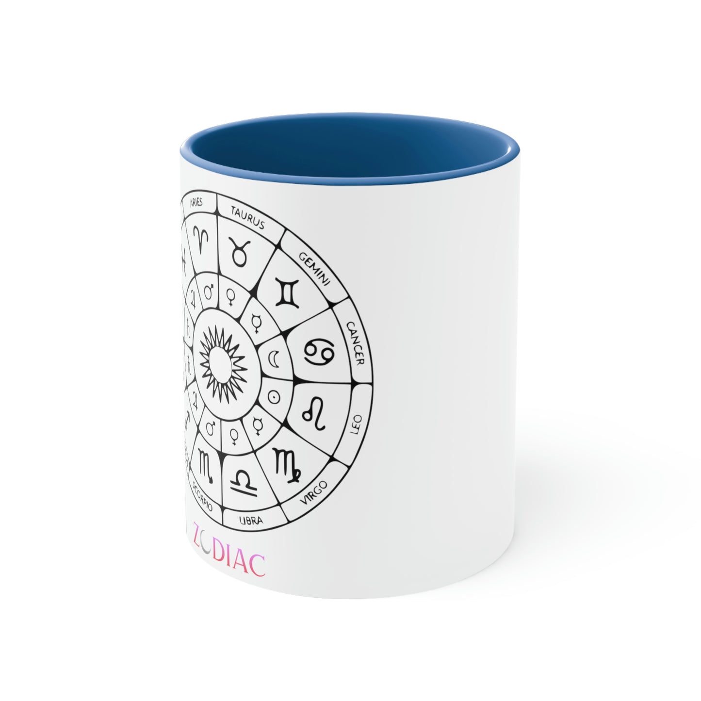 Zodiac Circle Coffee Mug, 11oz