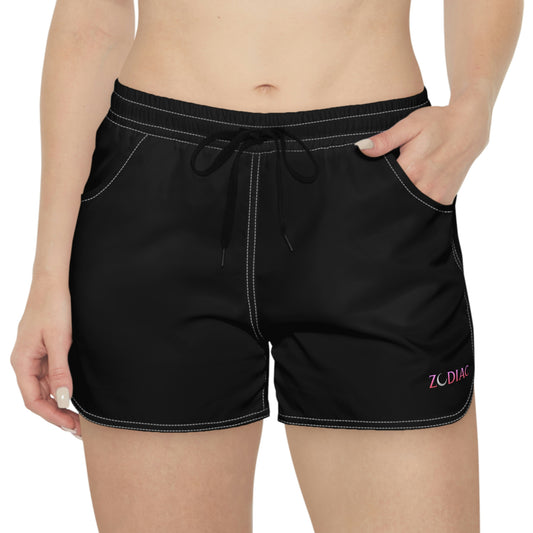 Zodiac Woman Casual shorts (Black)